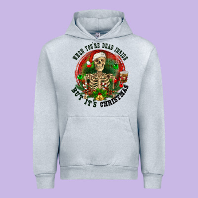 Urban Hoodie When you're dead inside but it's christmas
