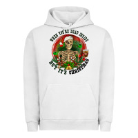 Pigment Lunar Rock When you're dead inside but it's christmas Urban Hoodie - RanaPortraitStore