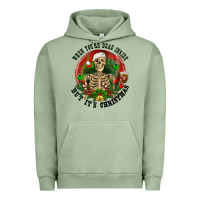 Pigment Oil Green When you're dead inside but it's christmas Urban Hoodie - RanaPortraitStore