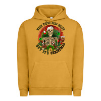 Pigment Peanut Butter When you're dead inside but it's christmas Urban Hoodie - RanaPortraitStore