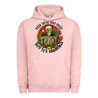 Pigment Salmon When you're dead inside but it's christmas Urban Hoodie - RanaPortraitStore
