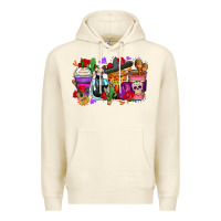 Sandshell day of the dead coffee cups Premium Hoodie - Zillion Design Studio