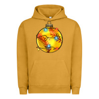 Pigment Peanut Butter christmas  softball Urban Hoodie - Zillion Design Studio