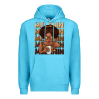 Ocean Blue melanin kid Premium Hoodie - texasbilliewilder