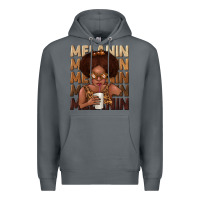 Rock melanin kid Premium Hoodie - texasbilliewilder