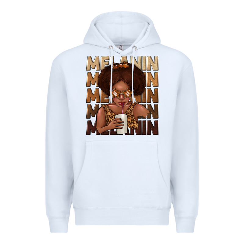 Melanin Kid Premium Hoodie by texasbilliewilder | Teevron