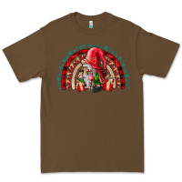 Cacao festive gnome with gifts Premium Tee - CowhideDigitalArt