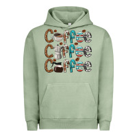 Pigment Oil Green coffee coffee coffee Urban Hoodie - texasbilliewilder