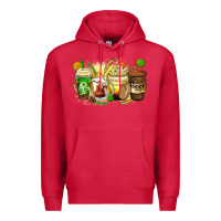 Cardinal beer coffee cups Premium Hoodie - Zillion Design Studio