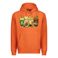Carrot beer coffee cups Premium Hoodie - Zillion Design Studio