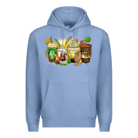 Beer Coffee Cups Premium Hoodie | Teevron