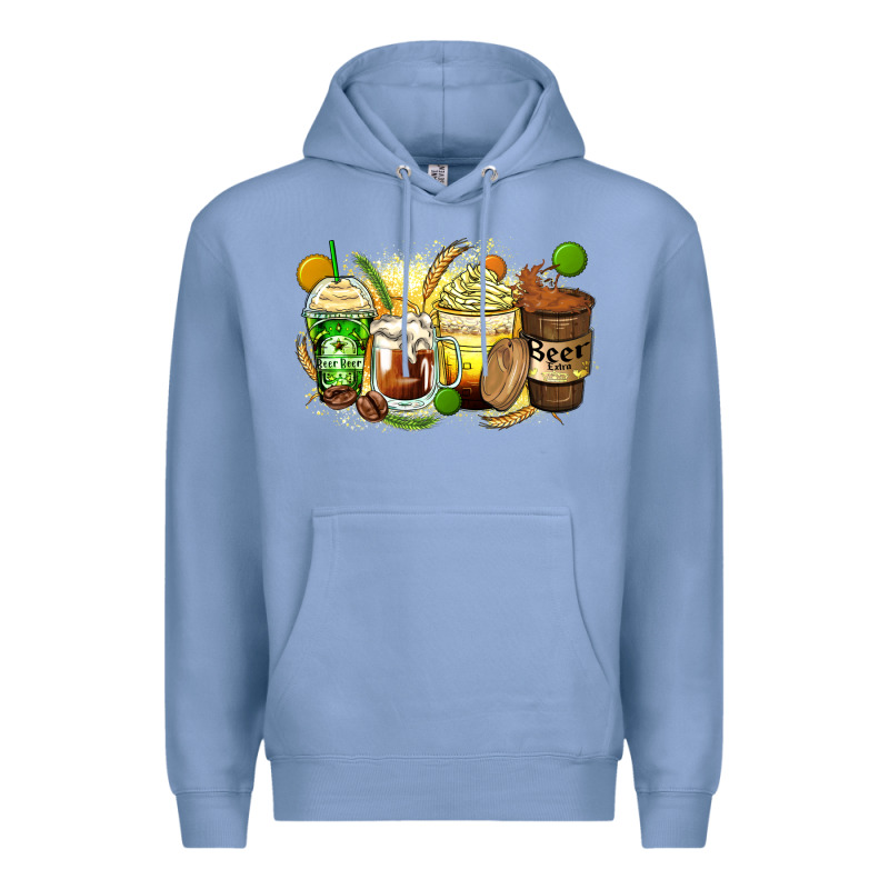 Beer Coffee Cups Premium Hoodie by Zillion Design Studio | Teevron