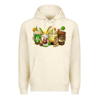 Sandshell beer coffee cups Premium Hoodie - Zillion Design Studio