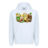 White beer coffee cups Premium Hoodie - Zillion Design Studio