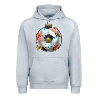 Heather Grey christmas  soccer Urban Hoodie - Zillion Design Studio
