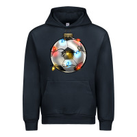 Navy christmas  soccer Urban Hoodie - Zillion Design Studio