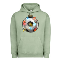 Pigment Oil Green christmas  soccer Urban Hoodie - Zillion Design Studio