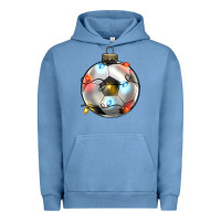 Pigment Pebble Blue christmas  soccer Urban Hoodie - Zillion Design Studio