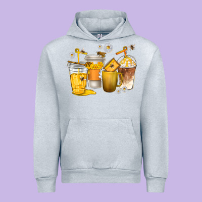 Urban Hoodie coffee cups bumble bee