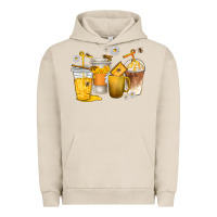 Pigment French Oak coffee cups bumble bee Urban Hoodie - texasbilliewilder
