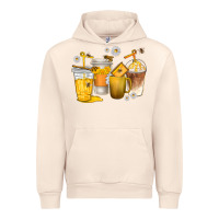 Sandshell coffee cups bumble bee Urban Hoodie - texasbilliewilder