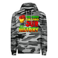 Slate Camo one month cant hold our history juneteenth Premium Hoodie - texasbilliewilder