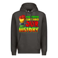 Smoke one month cant hold our history juneteenth Premium Hoodie - texasbilliewilder