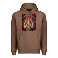Chestnut Happy Horrordays Premium Hoodie - RanaPortraitStore