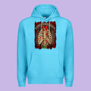 Happy Horrordays Premium Hoodie Designed By Ranaportraitstore