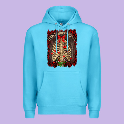 Happy Horrordays Premium Hoodie Designed By Ranaportraitstore