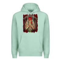 Seafoam Happy Horrordays Premium Hoodie - RanaPortraitStore