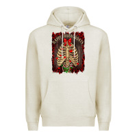 Oatmeal Heather Happy Horrordays Premium Hoodie - RanaPortraitStore