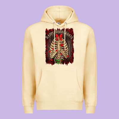 Happy Horrordays Premium Hoodie Designed By Ranaportraitstore