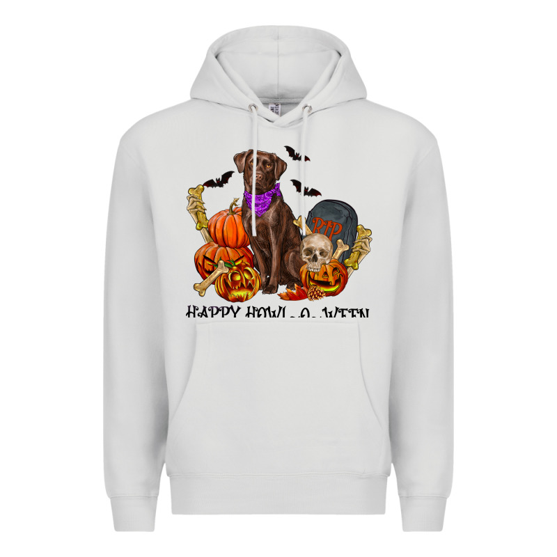 Happy Howl O Ween Premium Hoodie by RanaPortraitStore | Teevron