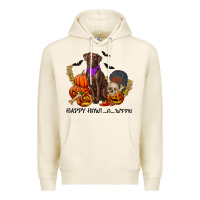 Tofu Happy howl o ween Premium Hoodie - RanaPortraitStore