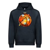 Navy christmas  baskerball Urban Hoodie - Zillion Design Studio