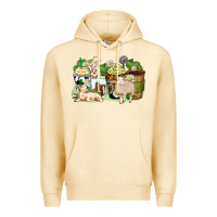 Pina Colada sheep coffee cups Premium Hoodie - Zillion Design Studio