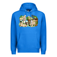 True Royal sheep coffee cups Premium Hoodie - Zillion Design Studio