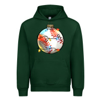 Forest Green christmas  baseball Urban Hoodie - Zillion Design Studio