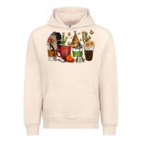 Sandshell coffee cups indian headdress Urban Hoodie - texasbilliewilder