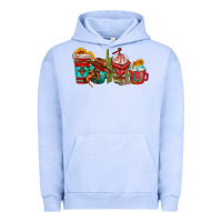 Pigment Grape Ice cowboy coffee cups Urban Hoodie - texasbilliewilder