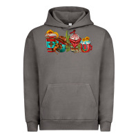 Pigment Tornado cowboy coffee cups Urban Hoodie - texasbilliewilder