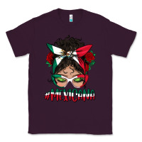 Plum Mexicana Messy Bun Mama Classic Tee - BundleAndBundleShop