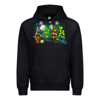 Black leopard with tennis Urban Hoodie - Zillion Design Studio
