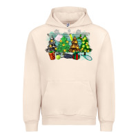 Sandshell leopard with tennis Urban Hoodie - Zillion Design Studio