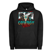 Pigment Black cowboy killer Urban Hoodie - texasbilliewilder