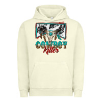 Pigment Pistachio cowboy killer Urban Hoodie - texasbilliewilder