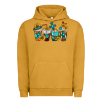Pigment Peanut Butter cross coffee cups Urban Hoodie - texasbilliewilder