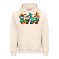 Sandshell cross coffee cups Urban Hoodie - texasbilliewilder