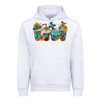 White cross coffee cups Urban Hoodie - texasbilliewilder